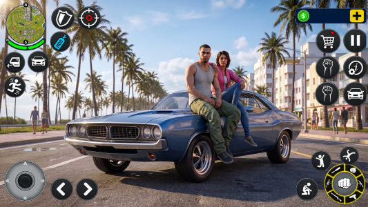 اسکرین شات 3 بازی Gangster Car Driving Simulator