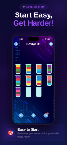اسکرین شات 1 بازی Water Sort - Color Puzzle Game