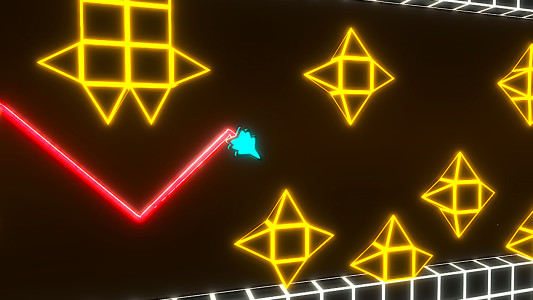 اسکرین شات 1 بازی Geometry Vibes 3D