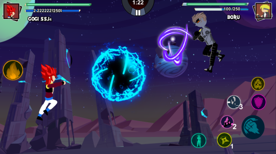 اسکرین شات 4 بازی Stickman Dragon Shadow Legend