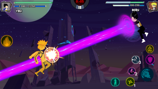 اسکرین شات 3 بازی Stickman Dragon Shadow Legend