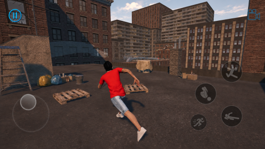 اسکرین شات 3 بازی Rooftops Parkour Pro