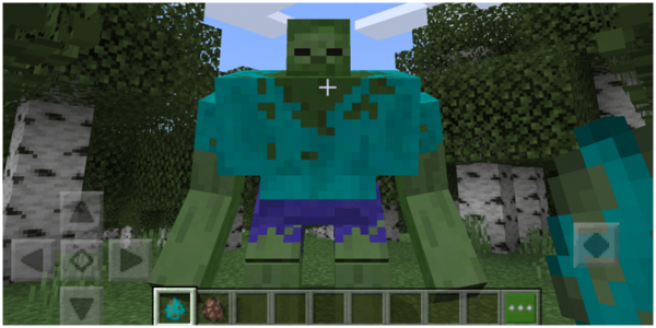 اسکرین شات 1 برنامه Mutant Zombie Mod Minecraft