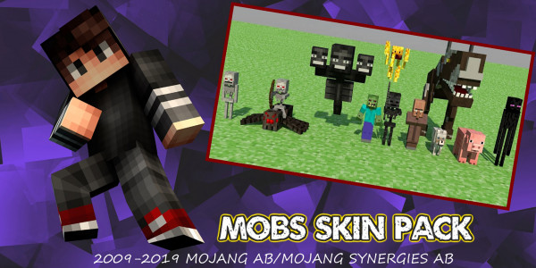 اسکرین شات 5 بازی Mobs Skins Pack: Camouflages