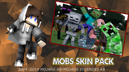 اسکرین شات 2 بازی Mobs Skins Pack: Camouflages