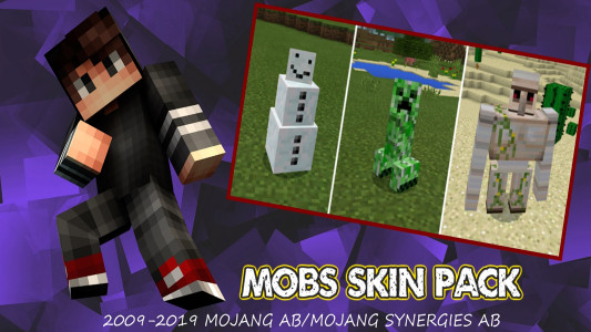 اسکرین شات 3 بازی Mobs Skins Pack: Camouflages