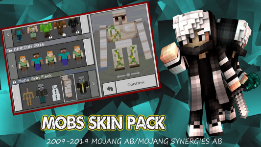 اسکرین شات 1 بازی Mobs Skins Pack: Camouflages