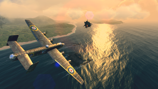 اسکرین شات 3 بازی Warplanes: WW2 Dogfight