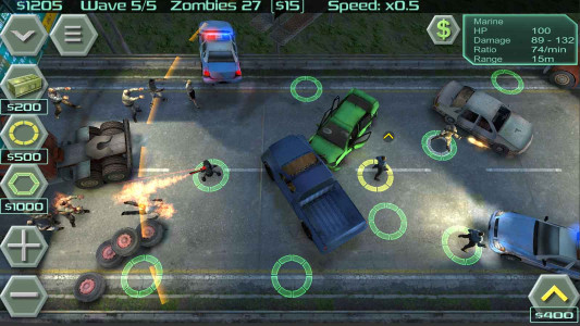 اسکرین شات 2 بازی Zombie Defense