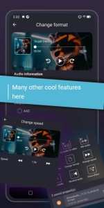اسکرین شات 2 برنامه Music editor, Voice modifier