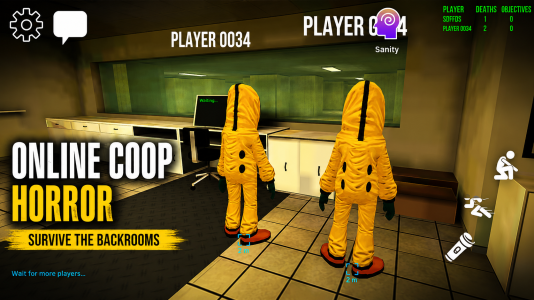اسکرین شات 1 بازی Backrooms Online: Coop Horror