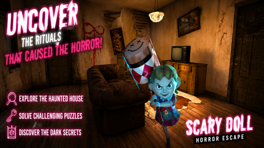 اسکرین شات 2 بازی Scary Doll: Horror Escape