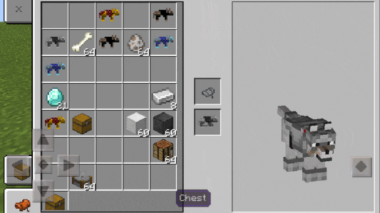 اسکرین شات 2 برنامه Wolf Armor Mod for Minecraft