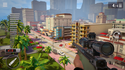 اسکرین شات 1 بازی Vice Sniper: Crime Shooting 3D