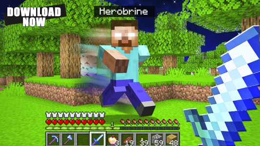 اسکرین شات 5 برنامه Herobrine Mod for Minecraft PE