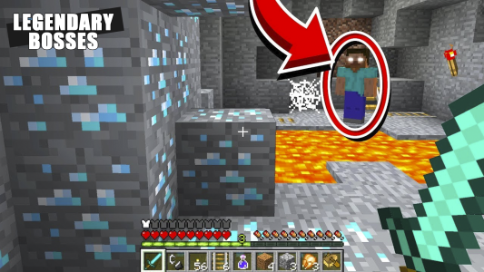 اسکرین شات 2 برنامه Herobrine Mod for Minecraft PE