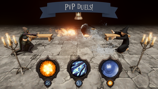 اسکرین شات 1 بازی Wizard Duel