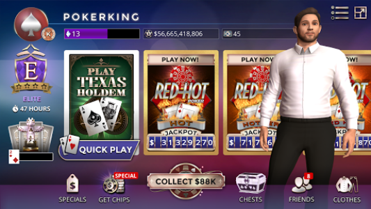 اسکرین شات 1 بازی CasinoLife Poker - #1 Free Texas Holdem 3D