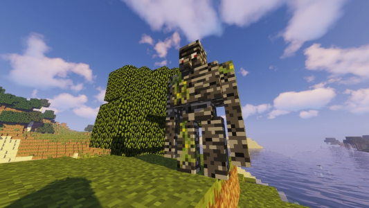 اسکرین شات 2 برنامه Golems Mods for Minecraft PE