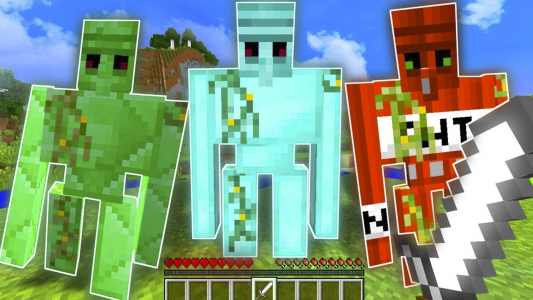 اسکرین شات 5 برنامه Golems Mods for Minecraft PE