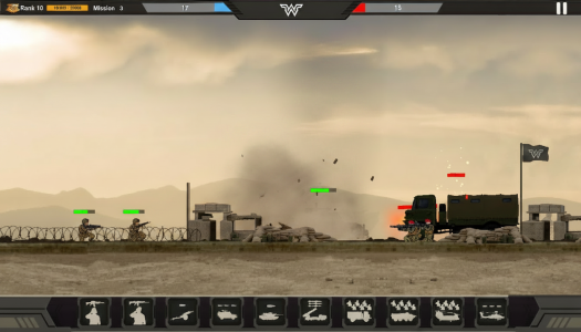 اسکرین شات 1 بازی Warzone Commander