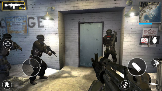 اسکرین شات 1 بازی Swat Games Gun Shooting Games