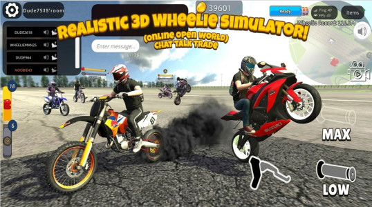 اسکرین شات 2 بازی Wheelie King 8 - Race Life 3D
