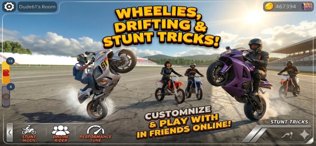 اسکرین شات 4 بازی Wheelie King 8 - Race Life 3D