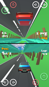 اسکرین شات 3 بازی Two Player Racing - Speed Duel