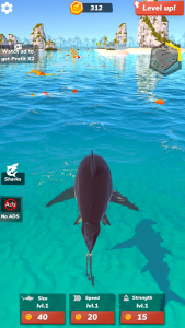 اسکرین شات 1 بازی Idle Shark 2-Mega Tycoon Game