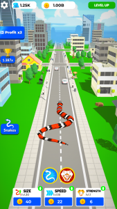 اسکرین شات 2 بازی Idle Snake World:Hunting Fight