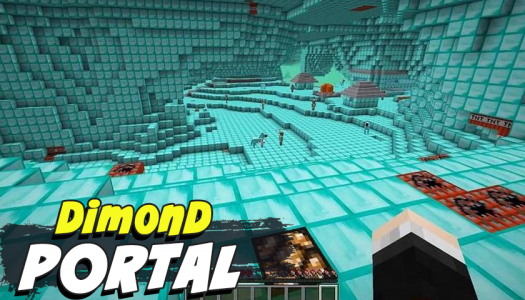 اسکرین شات 2 برنامه Mod Diamond Portal Minecraft
