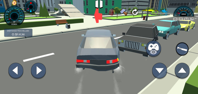 اسکرین شات 6 بازی Car Driving Simulator Car Game