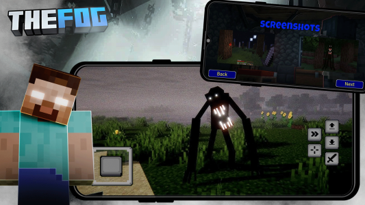 اسکرین شات 3 برنامه Mod Creatures of the Fog MCPE