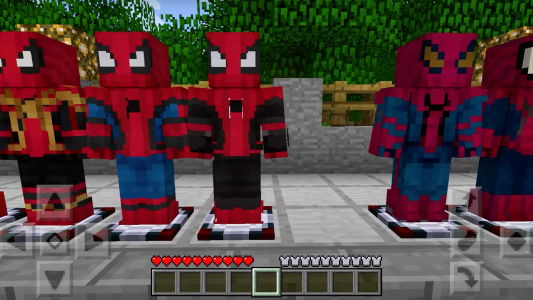 اسکرین شات 1 برنامه Spider Mod for Minecraft PE