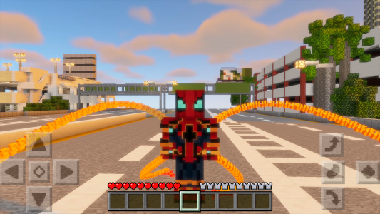 اسکرین شات 4 برنامه Spider Mod for Minecraft PE