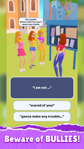اسکرین شات 1 بازی High School Popular Girls