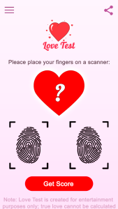 اسکرین شات 3 برنامه Love Test - Compatibility Test