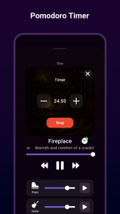 اسکرین شات 5 برنامه Study Ambience: music & sounds