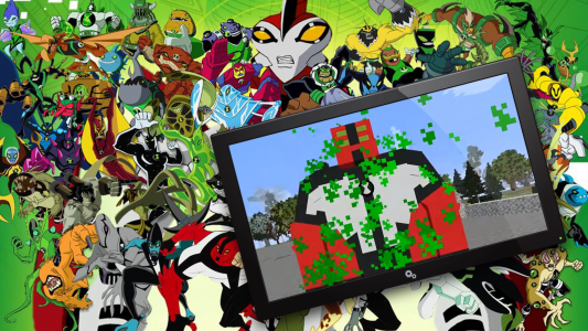 اسکرین شات 3 برنامه Ben heroes mod for MCPE