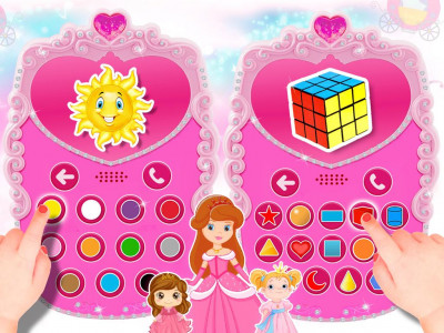 اسکرین شات 8 بازی Pink Baby Princess Phone