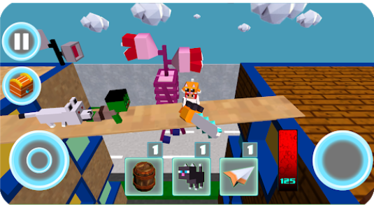 اسکرین شات 4 بازی Monster school 3 Herobrine vs zombie apocalypse