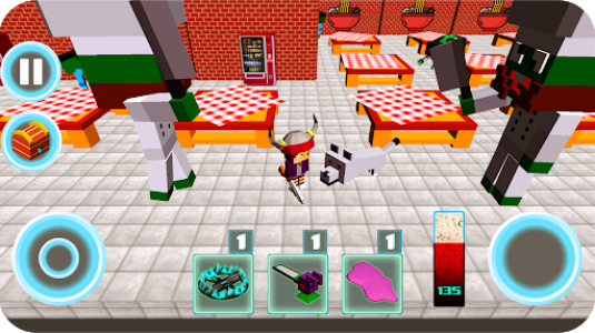 اسکرین شات 6 بازی Monster school 3 Herobrine vs zombie apocalypse