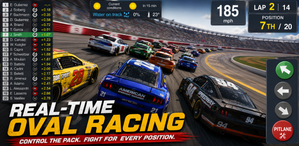 اسکرین شات 1 بازی American Speedway Manager
