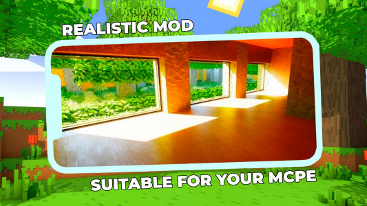 اسکرین شات 2 برنامه Realistic Mod for Minecraft