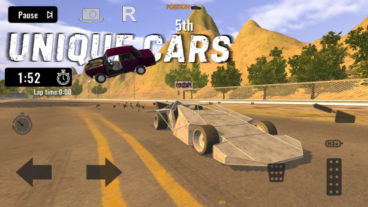 اسکرین شات 2 بازی Car Crash X Race Simulator 3D