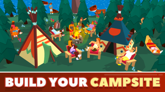 اسکرین شات 5 بازی Camping Empire Tycoon : Idle