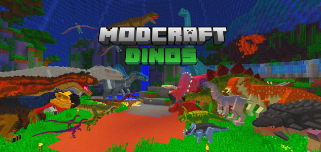 اسکرین شات 3 برنامه MOD Craft | Dinosaur Minecraft