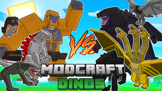 اسکرین شات 4 برنامه MOD Craft | Dinosaur Minecraft