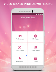 اسکرین شات 2 برنامه Video Maker Photos With Song